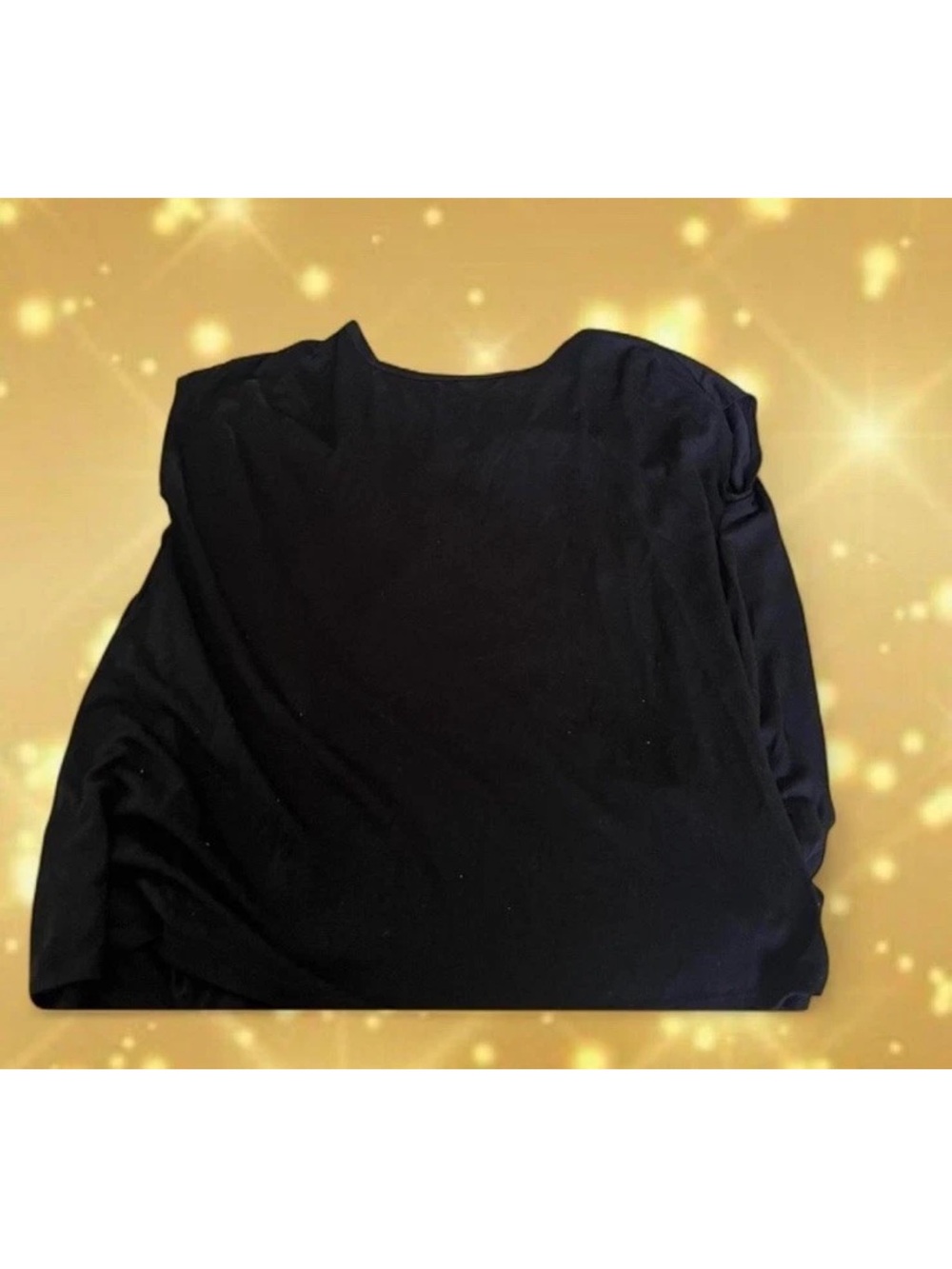 Everyday Black Short Sleeve Tee for Women